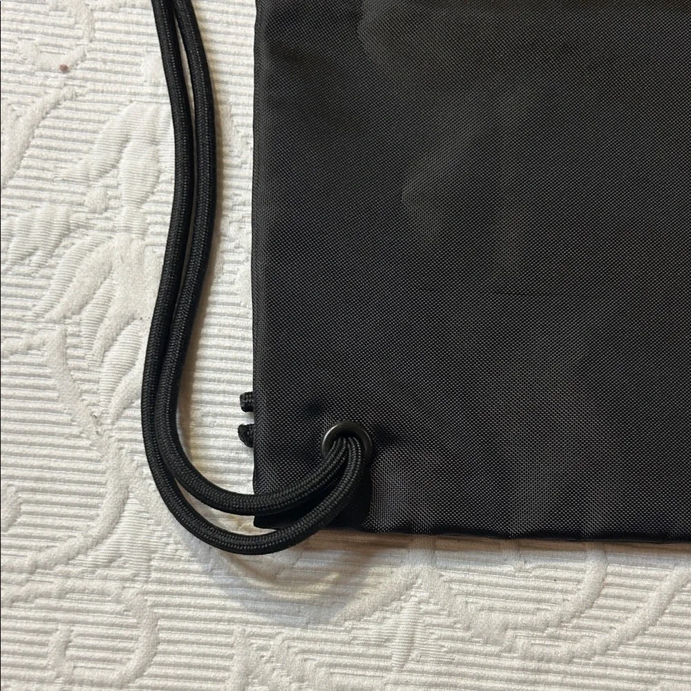 Balenciaga Black Drawstring Backpack